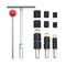 Universal Hot Water Stop Pin, PPR Tube Water Stop Needle, Stainless Steel Pipe Leakage Repair Tool for Plumber