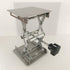 4" x4", Stainless Steel Lab Jack Scissor Stand Platform,Lab Lift Stand Table, Scientific Scissor Lifting Jack Platform,Expandable Lift Height Range 50mm-145mm,Maximum Support Weight 10kg