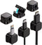 ORIJOYNA 6 Pack Magnetic Cable Clips, Under Desk Cable Management Cord Holder, Adhesive
