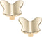 FirstDecor 2 Pcs Cabinet Knobs,Butterfly Shape Drawer Door Knob Cupboard Pull Handles for