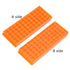 2Pcs Tube Rack for 0.5ml-2ml Centrifugal Pipe, Double-Sided Plate, 60 Holes, Orange-Green