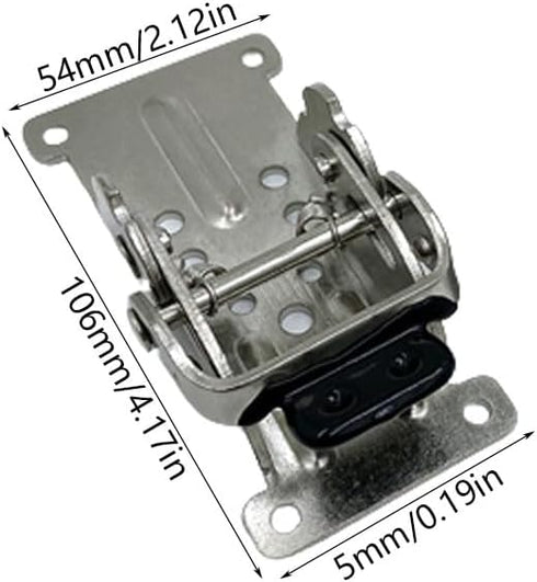 Leheybia 2 90 Pcs Folding Table Legs Bracket Degree Self-Locking Folding Hinge Table Leg Hinges Folding Locking