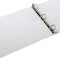 Filexec Products 1.5-Inch 3 Ring Binder, D Ring, Clear, Pack of 2 (50302-62233)