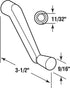 Prime-Line H 4320 Casement Operator Crank Handle with 11/32 In. Bore, White (2 Pack) by PRIME-LINE