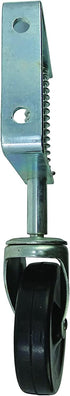 Shepherd Hardware Metal 9785 Spring Loaded Gate Caster, 4-Inch, Black