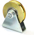 Chiloskit 1.5" Bearing Wheel Wire Rope Pulley Block with Triangular Bracket, 300LB Capacity
