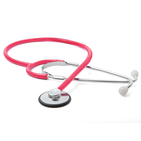 ADC Proscope 660 Adult Lightweight General-Exam Stethoscope, 31.5" Length, Neon Pink