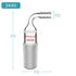 stonylab Bent Glass Vacuum Adapter, Borosilicate Glass with G1 Sintered Disc, 24/40 Joint, 10 mm Hose Connection