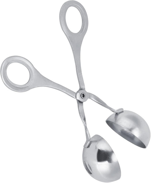 Yctze Meatball Scoop, Stainless Steel Meatball Maker, Ergonomic Handle Smooth Non Stick Surface Scoop for Home Kitchen