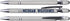 Michigan Soft Touch Coated Metal Stylus Pens - 6 Pack 30510 by Greeting Pen