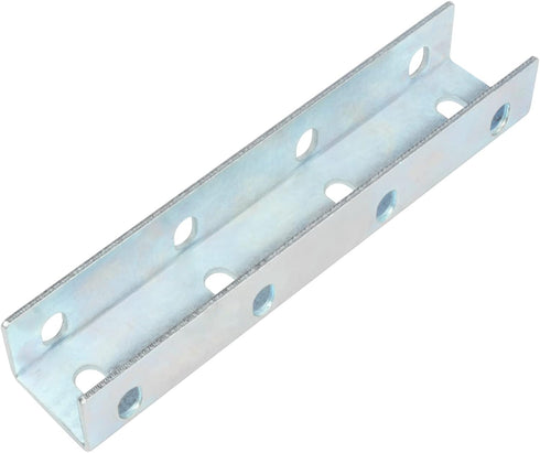 6 Pcs U Shaped Inner Splice Clevis Fittings Bracket for 1-5/8" U Steel Cable Ladder Channel, 2.6mm Thickness