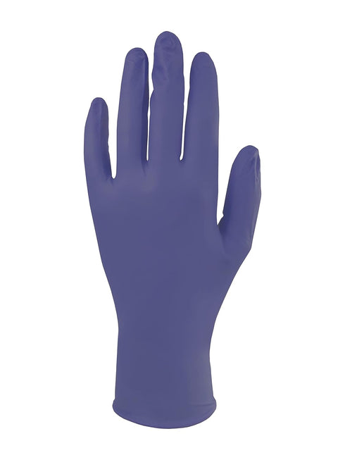 Adenna GL-NCF225BFM ENOV-8 3.5 mil Powder-Free Nitrile Exam Gloves for Sensitive Skin, Medical Grade, Blue Sunset, Medium, Box of 200