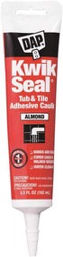 Dap 18013 Kwik-Seal All-Purpose Caulk, 5.5-Ounce, Almond