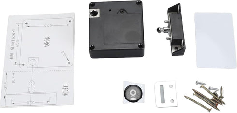 Hidden NFC Lock Electronic Drawer Locks for TV cabinets, Bedside Tables, Pull Out cabinets, wardrobes, desks, Bathroom