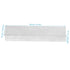 3 PCS Aluminum Bar, 1 x 2 Inch, 8 Inch Long, 6061 General Purpose Solid Metal Plates for Building Projects