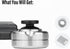 FREELOVE Magnetic Slider Levitation Fidget Spinner for Adults, Heavy Duty Stainless Steel Metal Fidget Toys, Small Mini