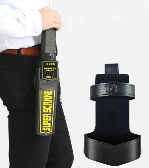 Rluii Hand Held Metal Detector Wand Security Scanner Holster/Super Scanner V Metal Detector Belt Loop/Portable Security