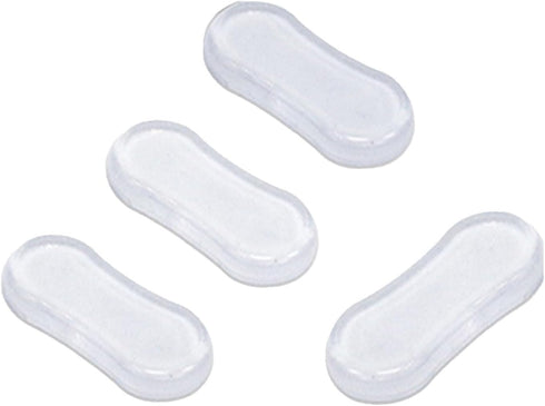 5Pcs Transparent Toilet Seat Bumper Set, Strong Adhesive Rubber Pads for Home, Hotel, and Hospital Toilets