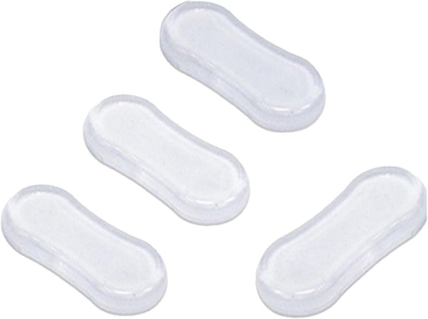 5Pcs Transparent Toilet Seat Bumper Set, Strong Adhesive Rubber Pads for Home, Hotel, and Hospital Toilets