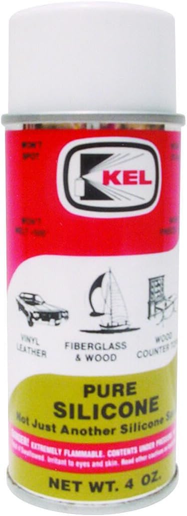 Warren Distribution KEL57555 (4OZ) Pure Silicone Lubricant (Non-Carb Compliant)