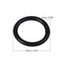 Othmro 50pcs Nitrile Rubber O-Rings, 2mm Wire Dia 16mm OD Metric Sealing Nitrile NBR Rubber Washers for Oil or Air Sealing, Professional Plumbing, Car Repair, Air or Gas Connections Black