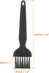 uxcell 4 Pcs Anti Static ESD Brush Plastic Handle Nylon Lab Cleaning Brushes for Electronics Keyboard PCB BGA Repair Soldering, 25x31mm Bristles by uxcell