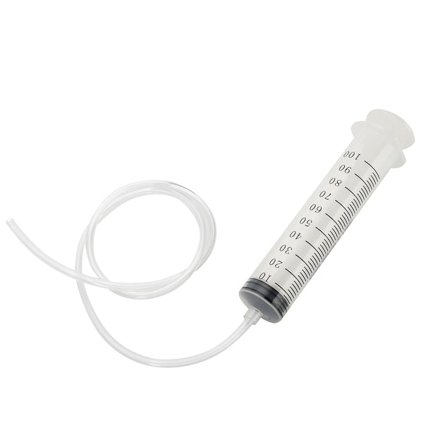 100ml Syringe + 80cm Handy Plastic Tubing by Aketek