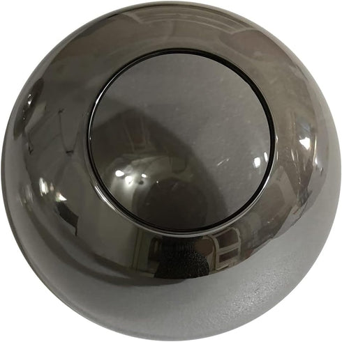 BOKT Smoke Gray Glass Globe Shade Replacement Grey Glass Lampshade Cover for