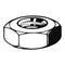 FABORY 1"-8 Plain Finish 316 Stainless Steel Jam Hex Nuts, 5 pk.