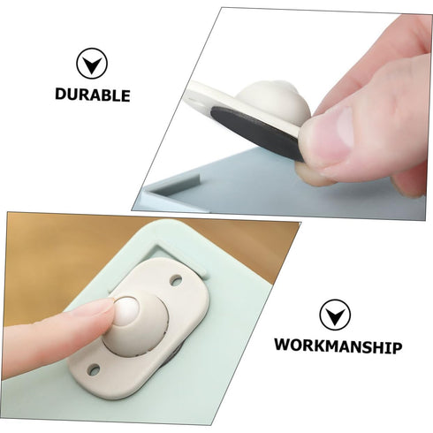 8pcs Self-Adhesive Sticky Casters for Easy Movement of Storage Boxes Trash Cans and Furniture Wheels with Construction