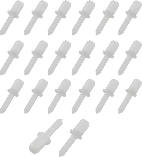 ZZLZX Standard Nylon Shutter Pins 20PCS Shutter Louver Repair Pins Non-Retractable