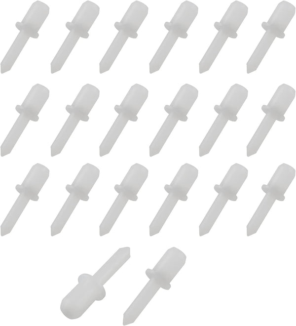 ZZLZX Standard Nylon Shutter Pins 20PCS Shutter Louver Repair Pins Non-Retractable