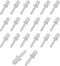 ZZLZX Standard Nylon Shutter Pins 20PCS Shutter Louver Repair Pins Non-Retractable