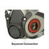 3M 6300, Half Facepiece Reusable Respirator NIOSH, Four-Point Harness, Comfortable Fit, Dual Airline Supplied Air