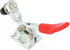 (201) Cryfokt Handle Horizontal Clamp, Carbon Steel Material Carbon Steel Horizontal Clamp, Work Table for Woodworking