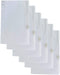 Vinyl Ring Binder Pockets - 9 ½ x 6 Inches, Fits All Standard Ring Binders, Zip Closure to Secure Belongings, 12-Pack