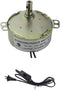 CHANCS Synchronous Turntable Motor 2.5/3RPM/MIN 50/60Hz 4W CCW/CW AC100~127V Electric Motor for Cup Turner, Cuptisserie