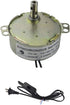 CHANCS Synchronous Turntable Motor 2.5/3RPM/MIN 50/60Hz 4W CCW/CW AC100~127V Electric Motor for Cup Turner, Cuptisserie
