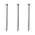 600pcs Hardware Nails - 1'' × 17 Ga Nickel Plated Hanging Nails for Pictures, Brad Head Nails, Wood Nails, Finishing