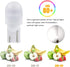 Cheopha T10 T5 Wedge Base LED Bulb: 12VDC Landscape Wedge Bulb, 6000k Cool White for Outdoor Path Step Deck Lights