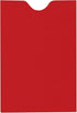 LUXPaper Credit Card Sleeves | Ruby Red | 80lb. Text | 2 3/8" x 3 1/2" | 50 Qty
