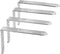 Deezio Corner Brace Angle Bracket, Stainless Steel 90 Degree Strong Loading Capacity Shelf