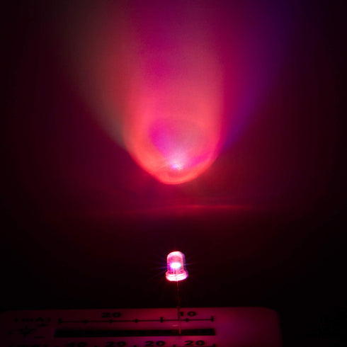 CHANZON 100 pcs 3mm RGB Multicolor Fast Blinking LED Diode Lights, Bright Lighting Bulb Lamps