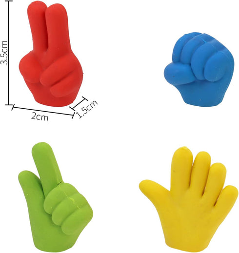 DGQ 30 Pcs Pencil Erasers Toppers – Random Funny Caps for School Supplies, Classroom Office Party Favors