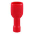 Baomain 0.187" Female & Male Spade Connectors, 22-16 AWG Fully Insulated Crimp Terminals, Red (200-Pack)
