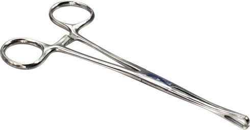 HTS 164P0 6.25" Rounded Slotted Locking Pennington Forceps