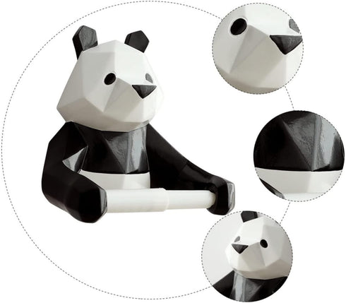 Panda Design Compact Paper Holder Stand for Towel and Tissue