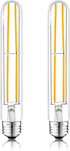 7.3 Inch E26 Led Bulb 6W Dimmable, 2700K Soft White Edison Bulbs