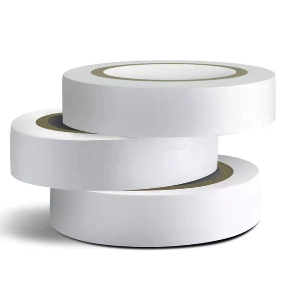 Wapodeai 3PCS White Electrical Tape, Premium Waterproof, Flame Retardant, High Temperature Resistance, 0.62 in X 49 ft
