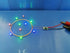80mm 5V Taidacent Long Distance Wireless LED Coil Inductive Coil and Ten Colorful Wireless LEDs Lights Brightness